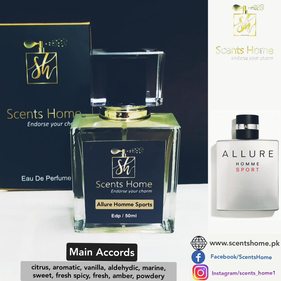 Allure Homme Sports Chanel impression by SCENTS HOME
